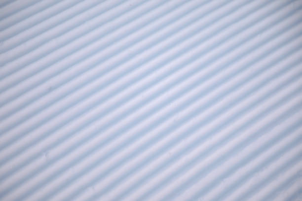 Empty background of abstract deep white and gray colour snowy flat texture background with diagonal lines. Photo for empty blank banner for text or minimal light wallpaper