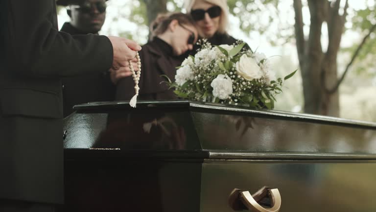 Outdoor Funeral Ceremony