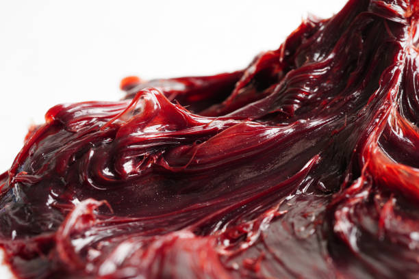 istock Grease, red excellent water resistance synthetic lithium complex grease for moving path and machinery lubrication for automotive and industrial. 1464875499