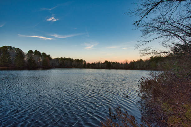 istock Winter Sunset at Cranberry Bog #3 1464880111