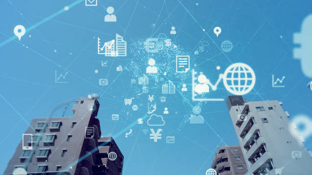 istock Transportation and technology concept. ITS (Intelligent Transport Systems). Mobility as a service. 1464906759