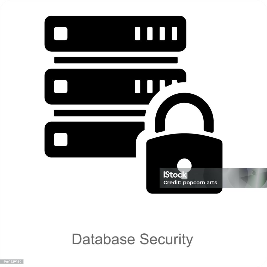Database Security Stock Illustration - Download Image Now - Concepts ...