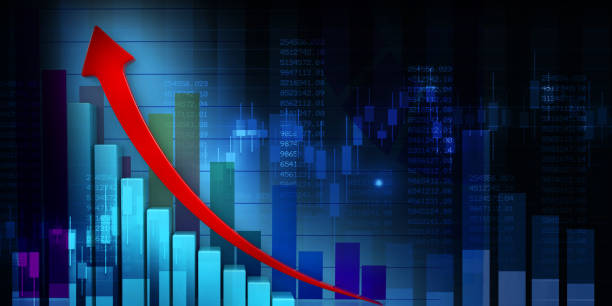 istock Stock market online business graph. forex trading graph 1464932107