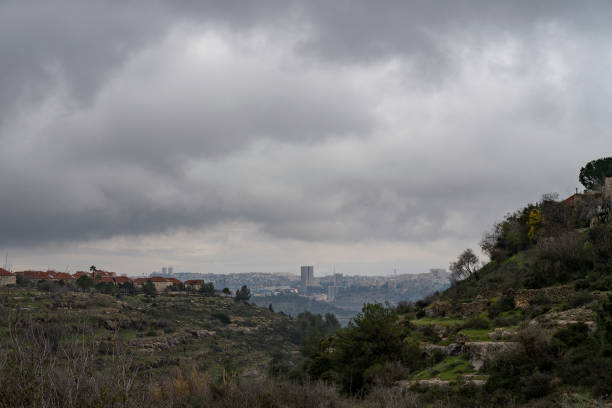 istock Stormy Weather in Jerusalem, Israel 1464932771