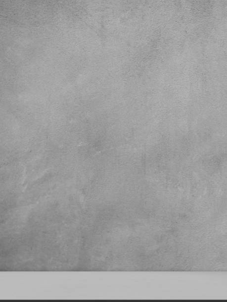 istock Grey Studio Room Background,Platform Gray Place Table Texture Design Abstact Free Space,Counter Bar Kitchen Sun on Wall Interior Roomm 1464938975