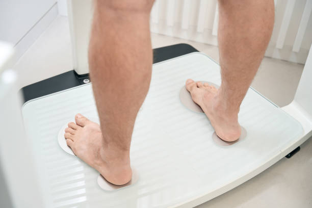 istock Patient during the check up and analysis of parameters in medicine clinic 1464946481