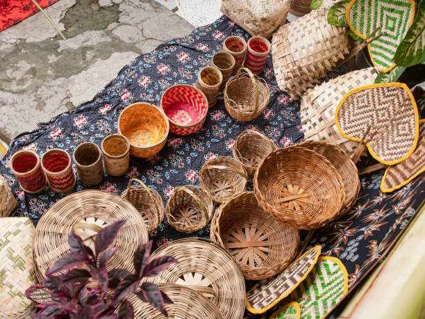 istock handmade basket bamboo craft from indonesia 1464952762