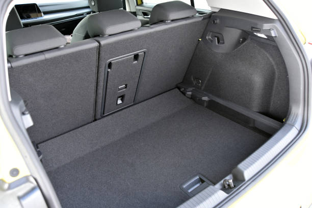 istock Empty trunk of the passenger car 1464955265