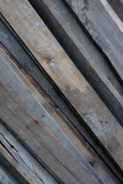 istock Closeup of sloped planks 1464955808