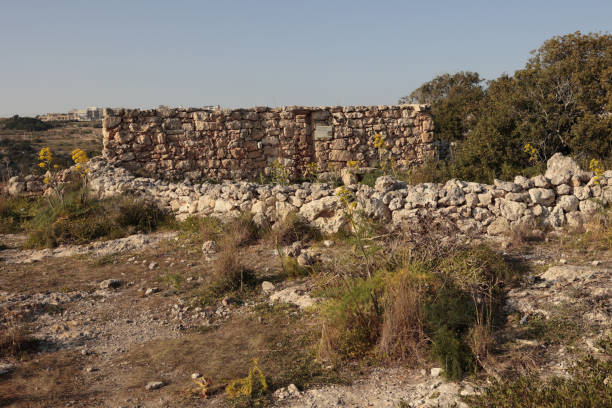 istock Rustic hut.  emxija Heritage Trail, Malta 1464960055