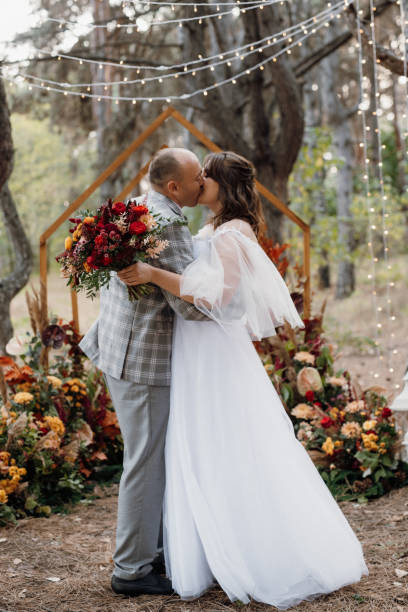 istock man and woman got engaged in autumn forest 1464967764