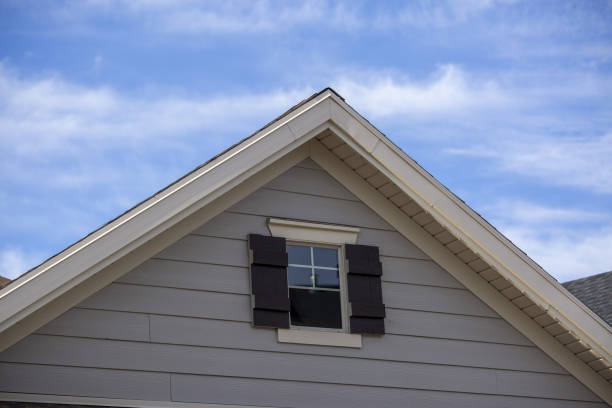 istock Exterior of a house under blue sky 1464974230