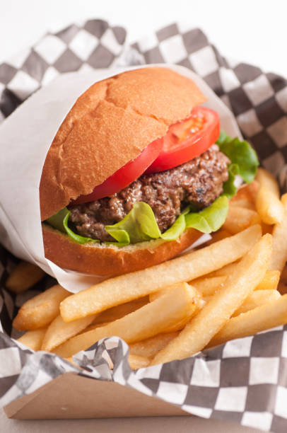istock hamburger take out, food truck 1464979931