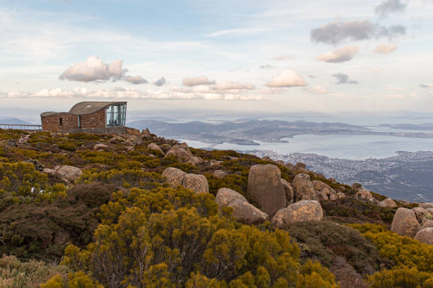istock Kunanyi Mount Wellington view over Hobart 1464980471
