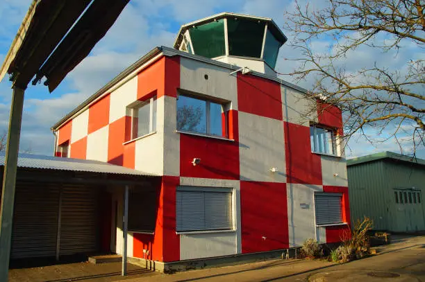 Photo of Control tower of the old Bonames airfield, Frankfurt am Main