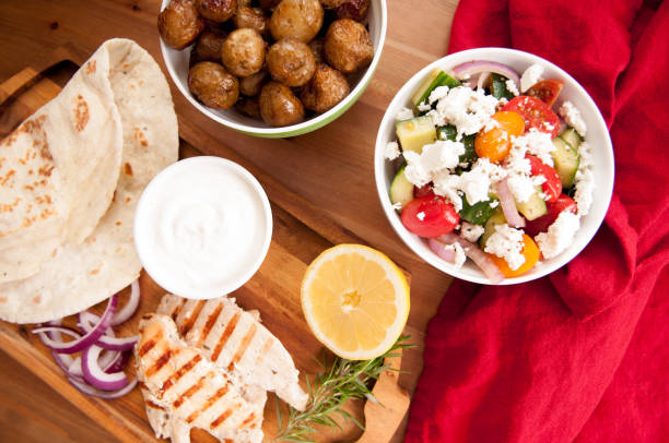 istock chicken gyro with potatoes 1464983415