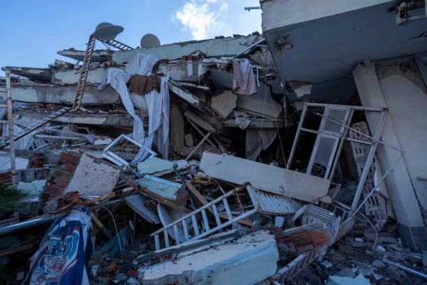 istock A house destroyed in an earthquake 1464988177