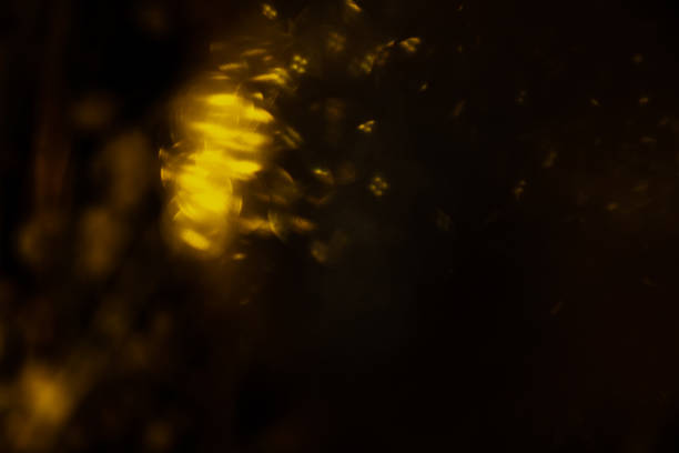 istock Golden festive lights bangkround 1464990461