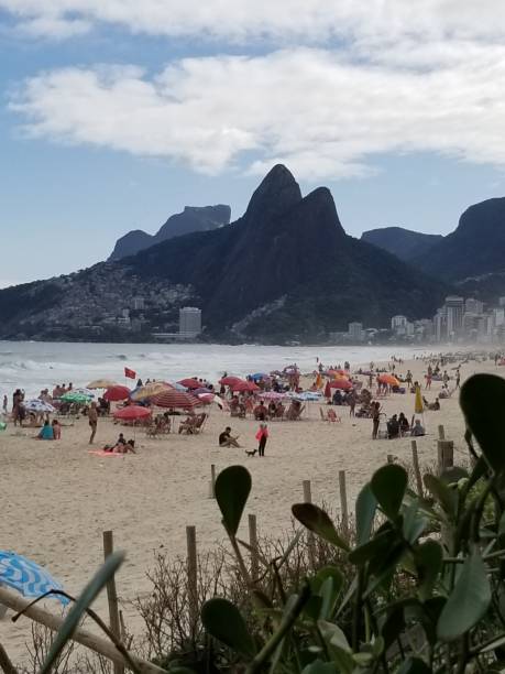 istock Amazing view in Ipanema beach 1464996652