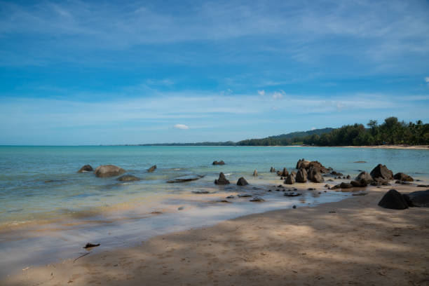 istock Beautiful beach at Khao-Saba beach 1465035251