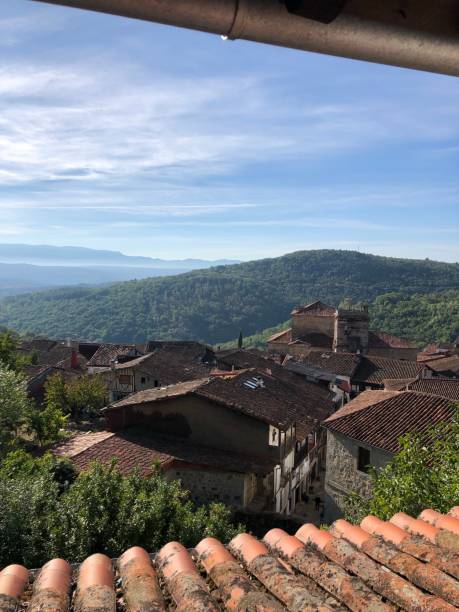 istock View of nature and old town 1465041216
