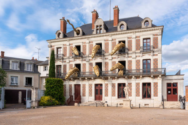 Museum of the history of magic Blois, Loir-et-Cher, Centre-Val de Loire, France – 25 May 2022 : Robert-Houdin House of Magic : museum on the history of magic blois stock pictures, royalty-free photos & images
