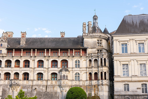 Blois, Loir-et-Cher, Centre-Val de Loire, France – 25 May 2022 : The Royal Castle of Blois