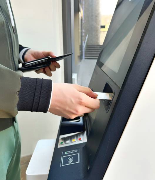 istock ATM machine to withdraw cash. 1465064689