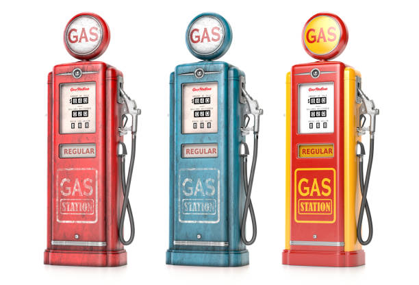 old gas pump