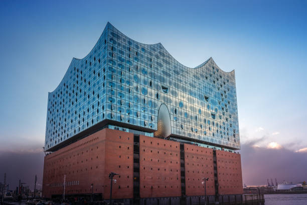 Elbphilharmonie Concert Hall - Hamburg, Germany stock photo