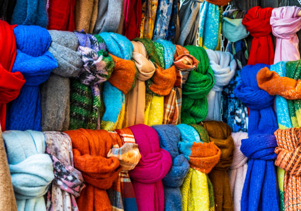 istock colorful scarfs in a row 1465100057