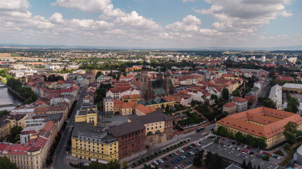 istock Hradec Kralove old town from above 1465108264