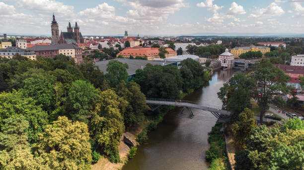 istock Hradec Kralove old town from above 1465108267