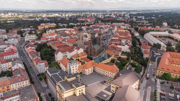 istock Hradec Kralove old town from above 1465108287
