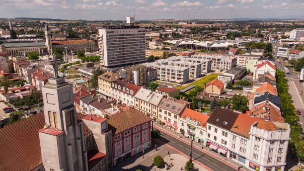istock Hradec Kralove old town from above 1465108346
