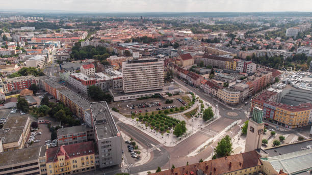 istock Hradec Kralove old town from above 1465108366