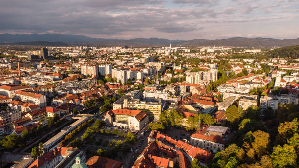 istock View From Above On Ljubljana Old Town 1465110593
