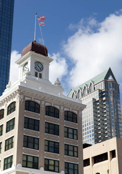 istock Tampa Downtown Retro And Modern Architecture 1465121165