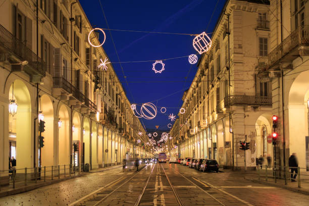 istock Turin street at Christmas time 1465122090