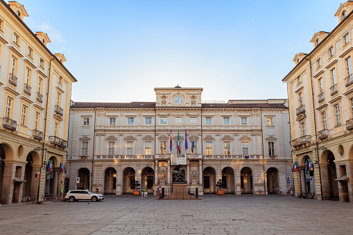 Turin, Piazza Palazzo di Città, Town Hall