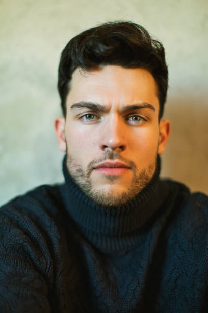 istock Male portrait in studio 1465122922