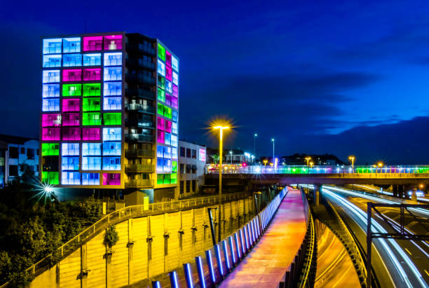 Auckland City Night View