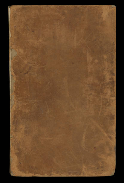 istock Antique Brown Leather Hardcover Book 1465138555