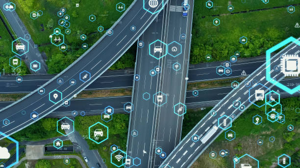 istock Transportation and technology concept. ITS (Intelligent Transport Systems). Mobility as a service. 1465155836