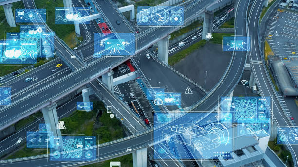 istock Transportation and technology concept. ITS (Intelligent Transport Systems). Mobility as a service. 1465155987