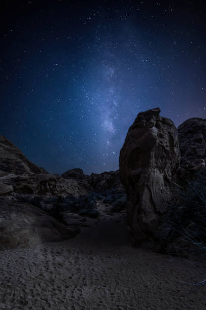 istock Desert Pathway, Valley of Fire, Stars 1465162639