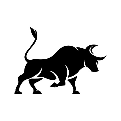 Bull logo images illustration design