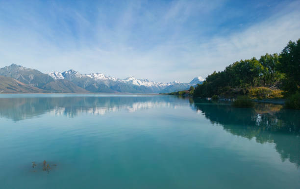 istock Mt Cook reflecting through Lake Pukaki. 1465172534