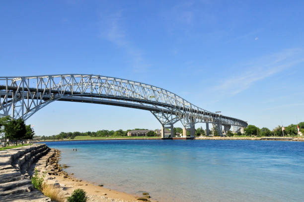 istock International Bridge taken  from the Canada 1465174516