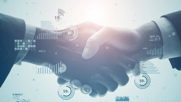 istock Business network concept. Human Resources. Marketing technology. Management strategy. 1465178388